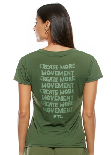 BABY LOOK AIR ARTSY VERDE MILITAR