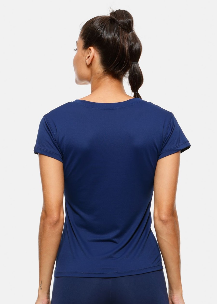 BABY LOOK AIR AZUL MARINHO