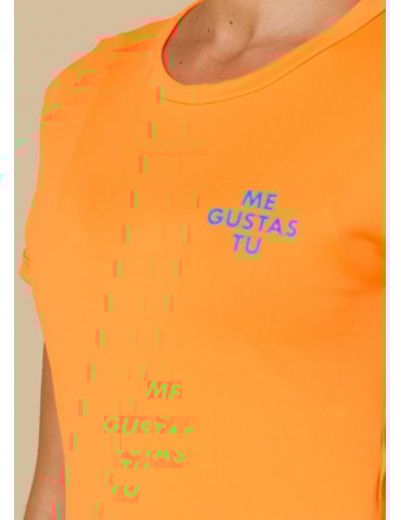 BABY LOOK AIR ME GUSTA LARANJA NEON