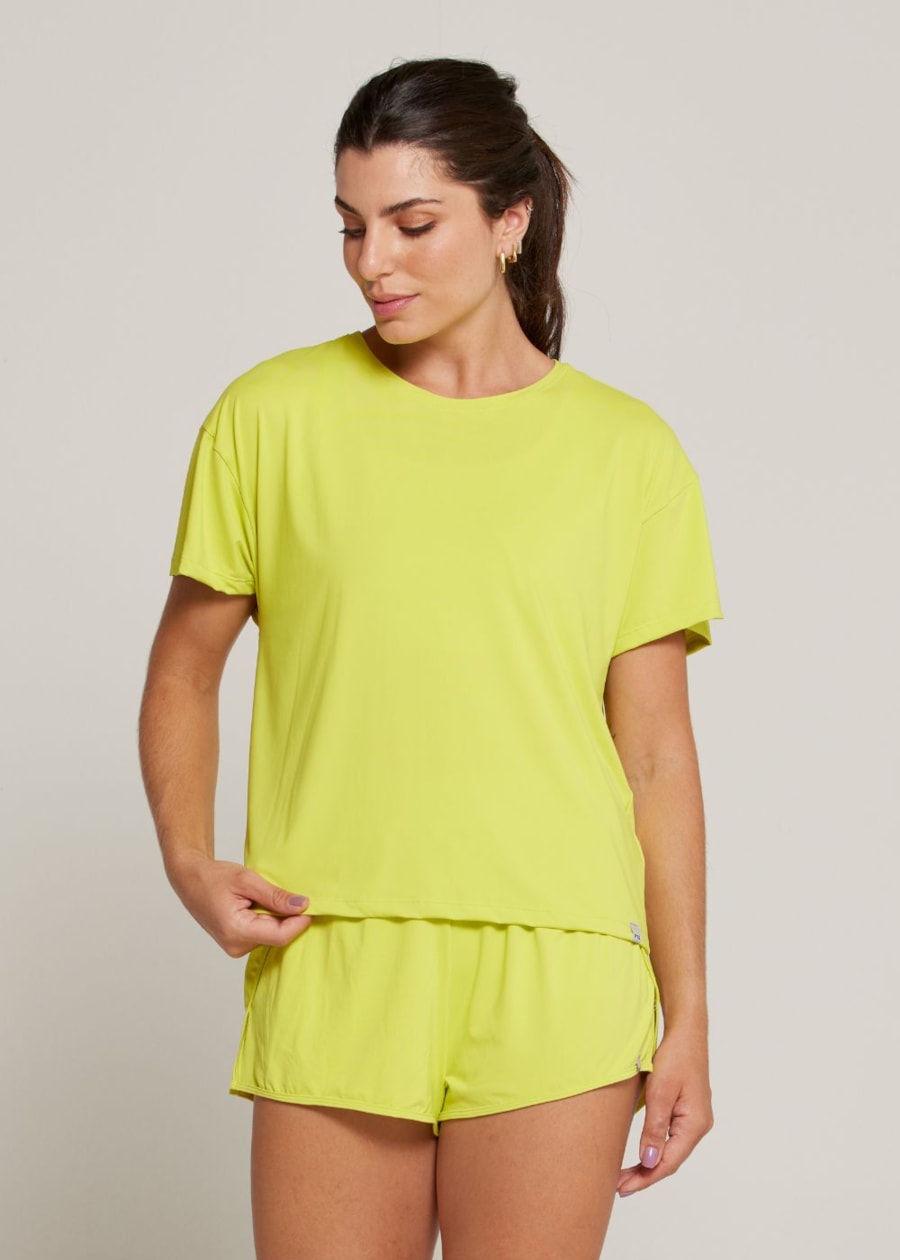 BABY LOOK DYNAMIC LN VERDE