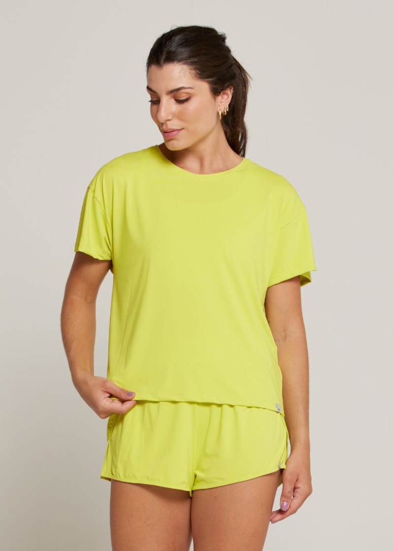 BABY LOOK DYNAMIC LN VERDE