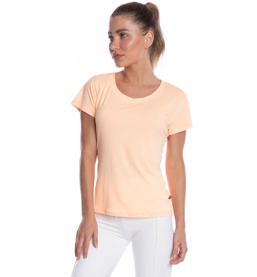 BABY LOOK GO TEAM LARANJA CLARO BABY LOOK GO TEAM LARANJA CLARO