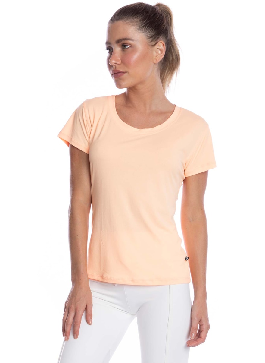 BABY LOOK GO TEAM LARANJA CLARO BABY LOOK GO TEAM LARANJA CLARO