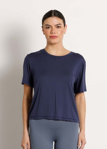 Produto BABY LOOK MODAL JOG MARINHO