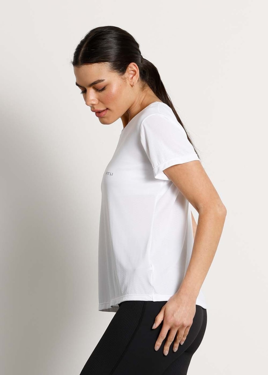 BABY LOOK POLIAMIDA RISE BRANCO