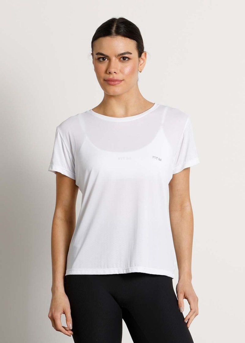 BABY LOOK POLIAMIDA RISE BRANCO