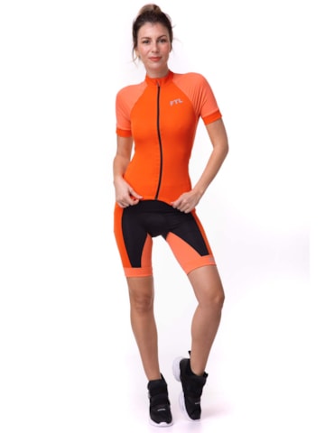 BERMUDA CICLISMO LARANJA BERMUDA CICLISMO LARANJA