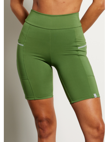 BERMUDA CICLISTA C BOLSO FLOW VL VERDE