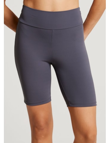 BERMUDA CICLISTA LISA COM BOLSO NG CINZA