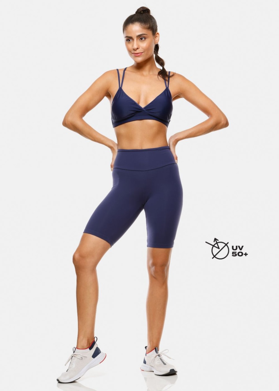 BERMUDA LISA AZUL MARINHO