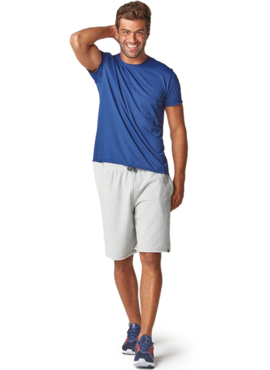 BERMUDA MOLETOM VLV MESCLA