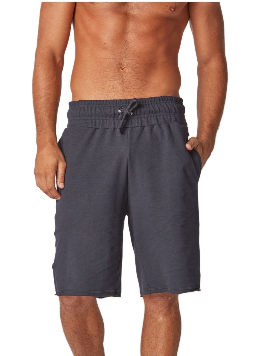 BERMUDA MOLETOM VLV PRETO