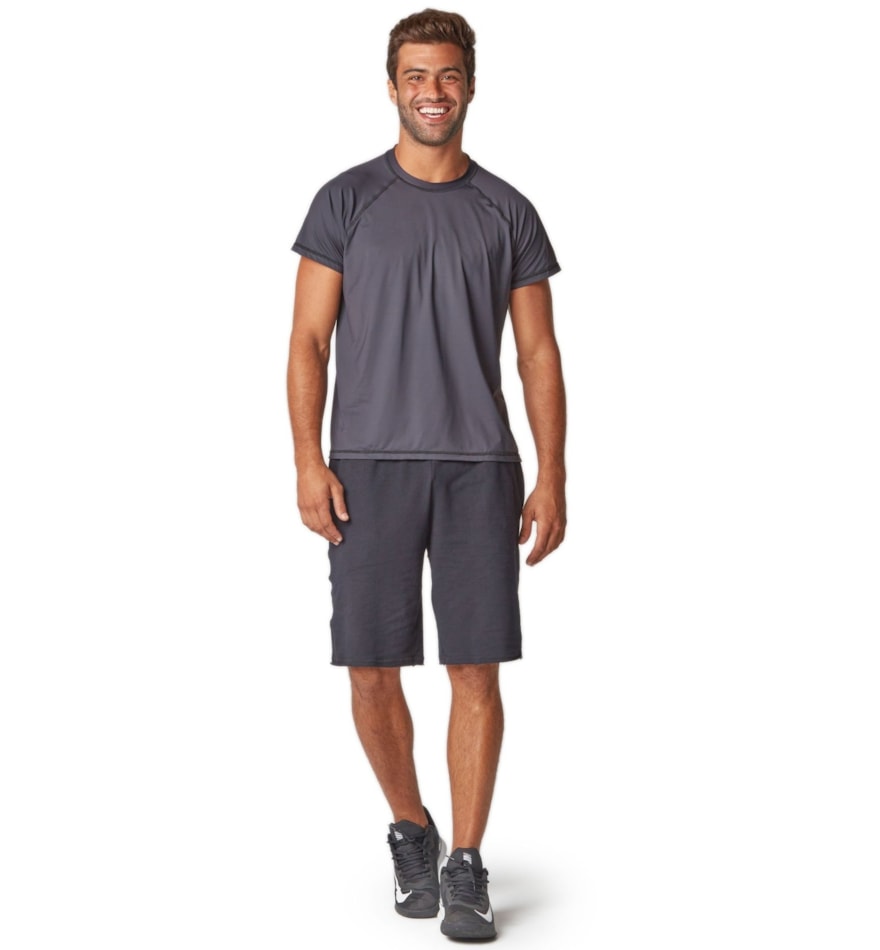 BERMUDA MOLETOM VLV PRETO BERMUDA MOLETOM VLV PRETO