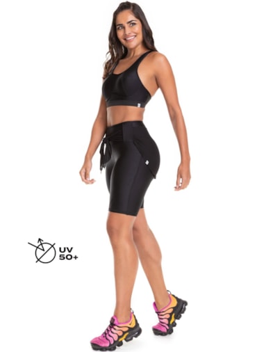 BERMUDA TAPA BUMBUM MIRA PRETO