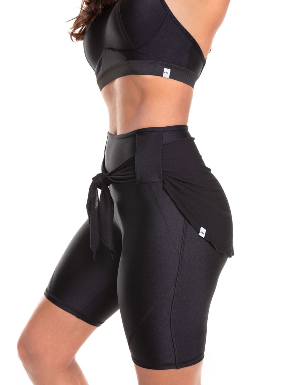 BERMUDA TAPA BUMBUM MIRA PRETO