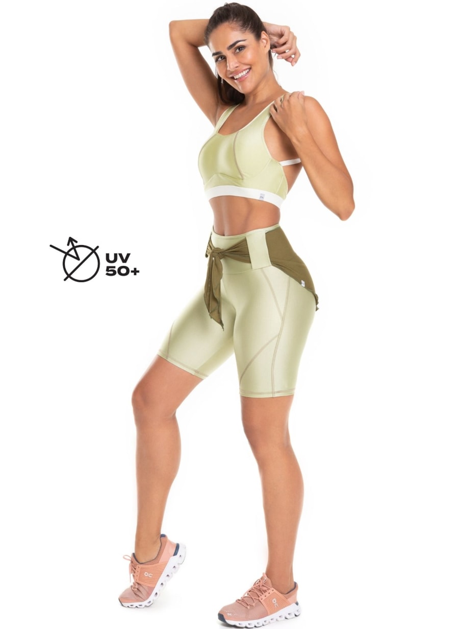 BERMUDA TAPA BUMBUM MIRA VERDE OLIVA