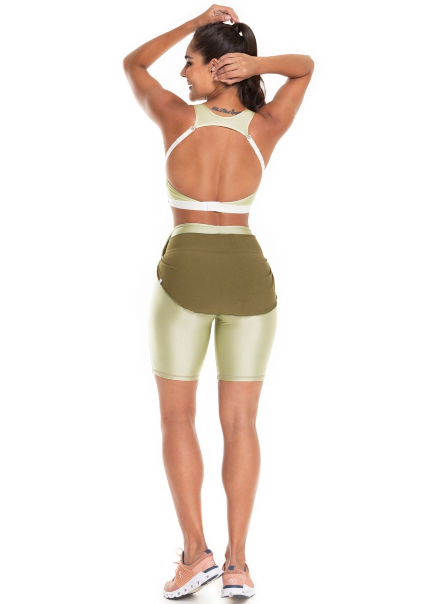 BERMUDA TAPA BUMBUM MIRA VERDE OLIVA