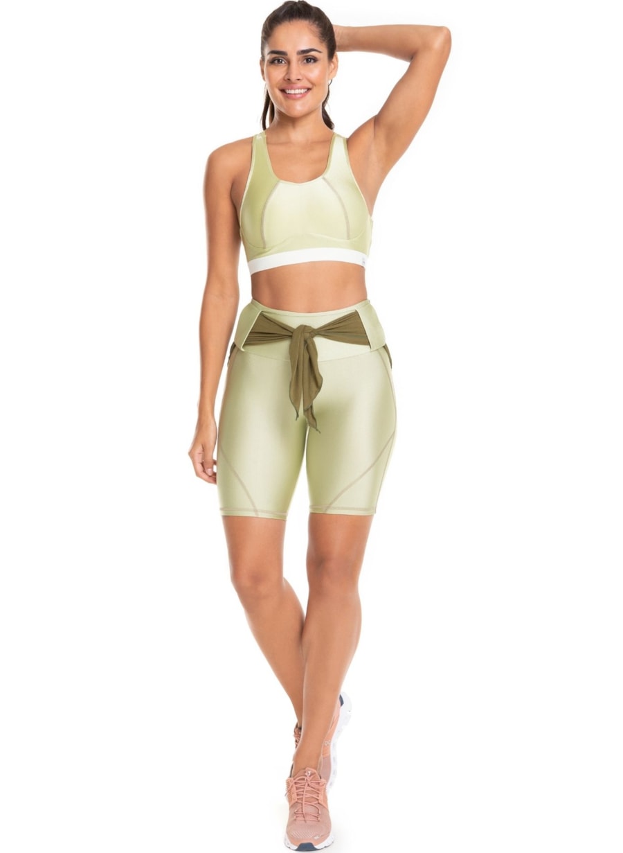 BERMUDA TAPA BUMBUM MIRA VERDE OLIVA