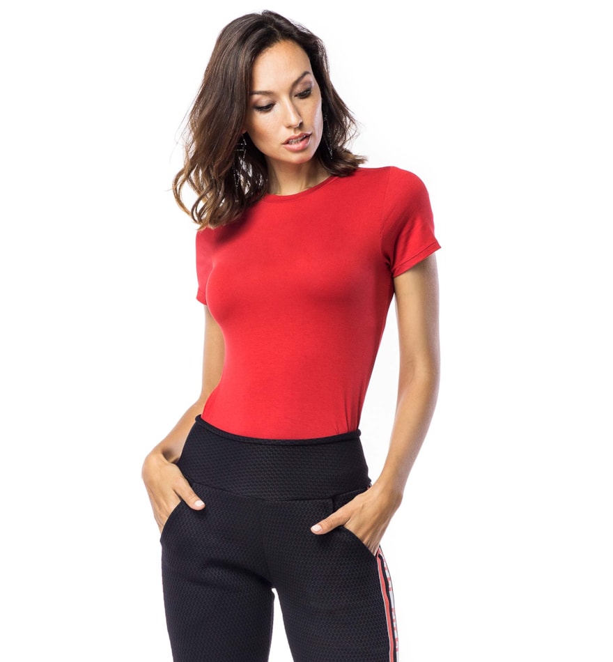 BLUSA AJNA VERMELHO BLUSA AJNA VERMELHO