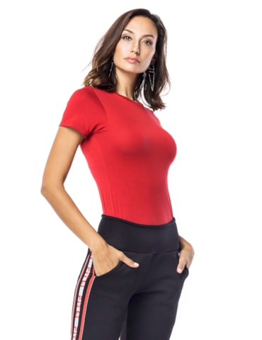 BLUSA AJNA VERMELHO BLUSA AJNA VERMELHO