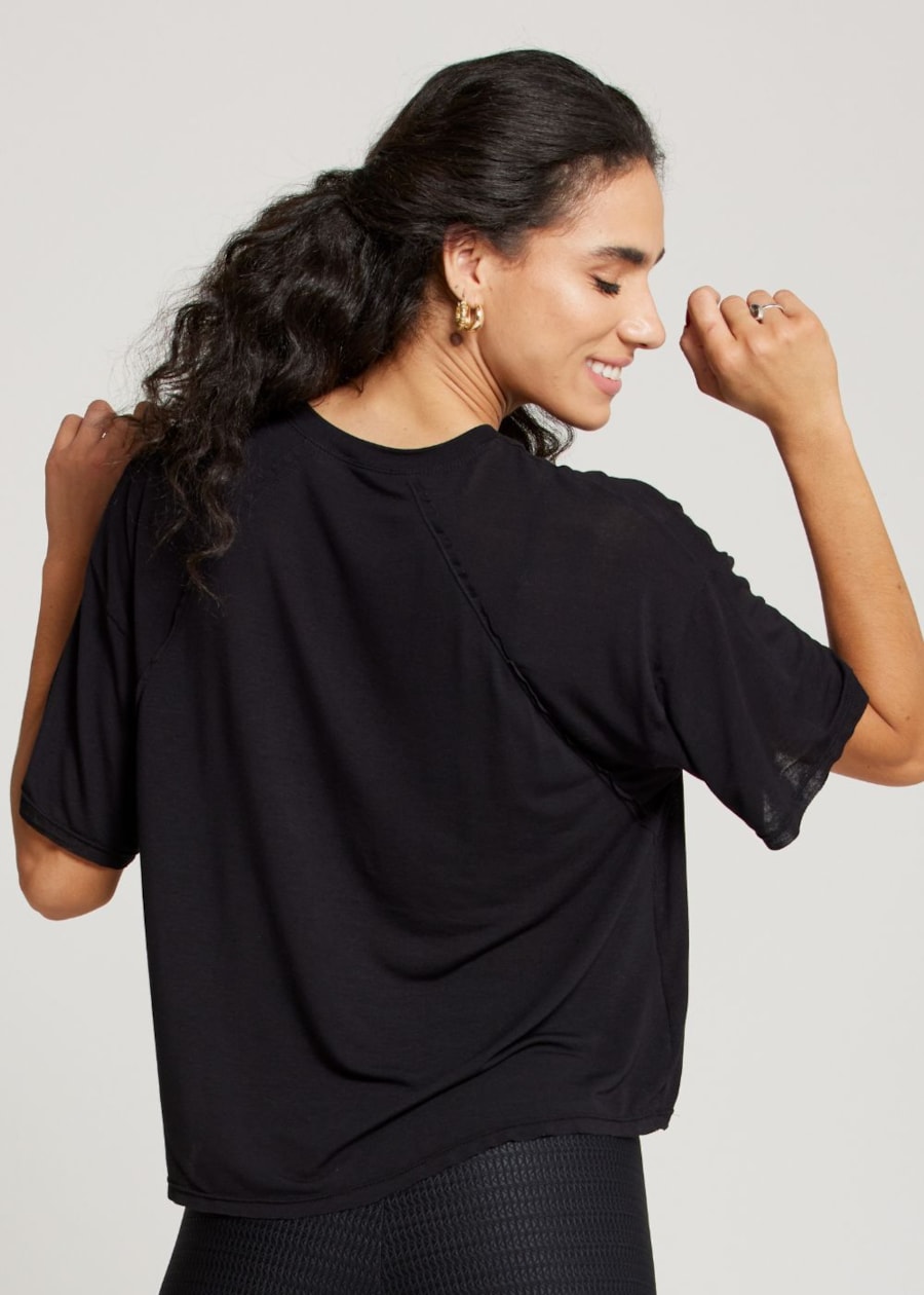 BLUSA ALIVE PRETO
