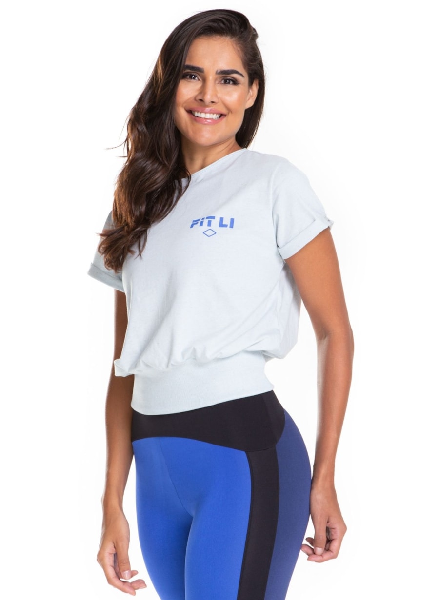 BLUSA AUTÊNTICA AZUL CLARO