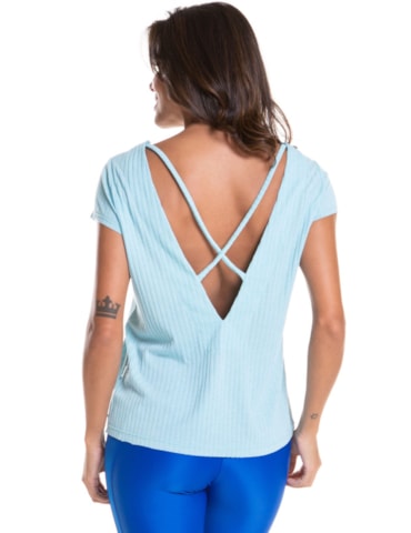 BLUSA CITY AZUL CLARO