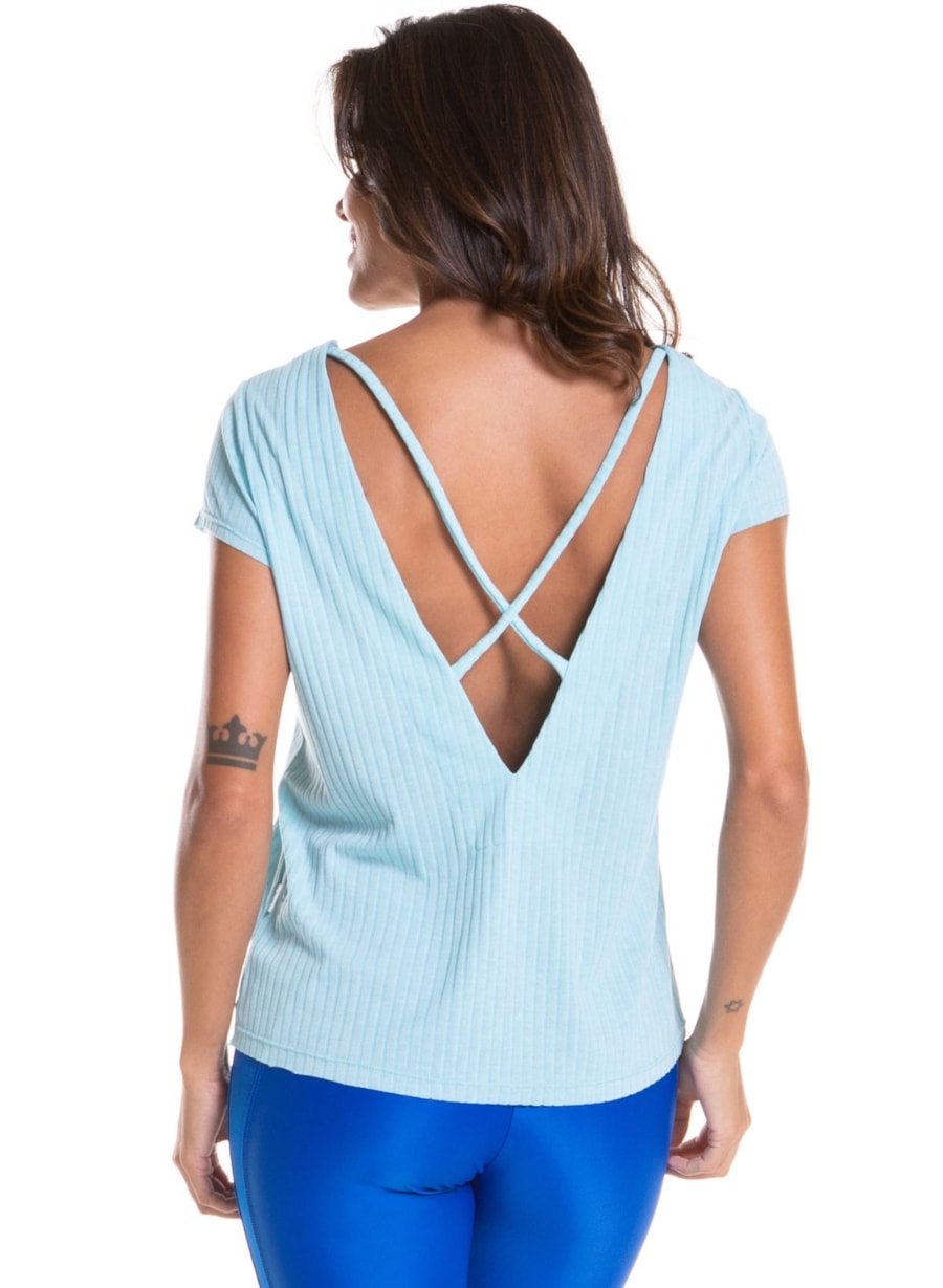 BLUSA CITY AZUL CLARO