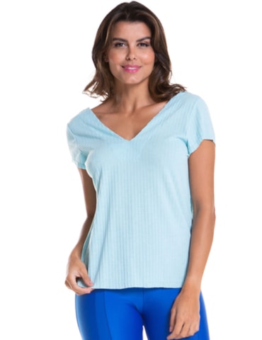 BLUSA CITY AZUL CLARO BLUSA CITY AZUL CLARO