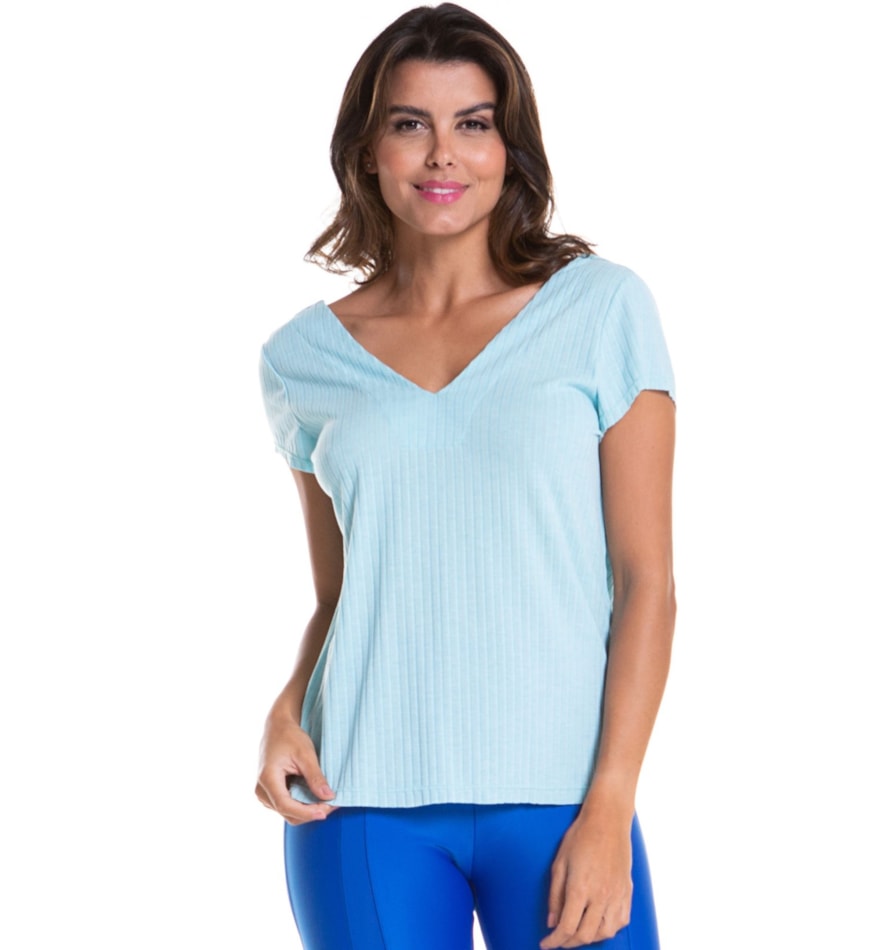 BLUSA CITY AZUL CLARO BLUSA CITY AZUL CLARO