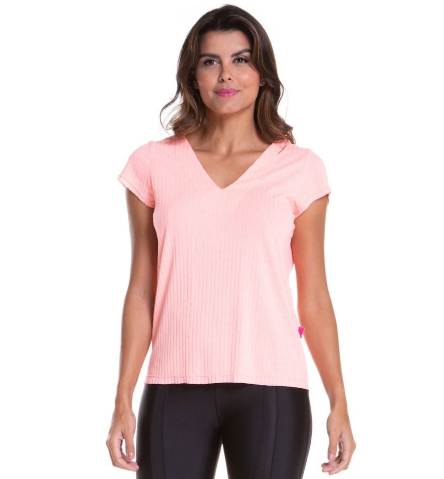 BLUSA CITY ROSA PÊSSEGO BLUSA CITY ROSA PÊSSEGO