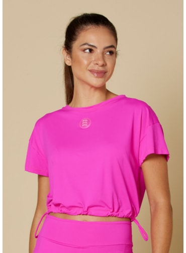 Produto BLUSA CROPPED EL SOL PINK