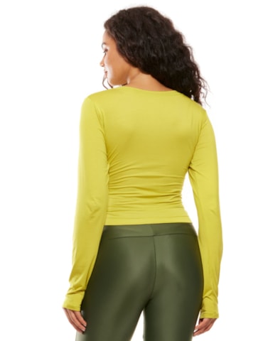 BLUSA CROPPED MANGA LONGA FEEL CITRUS BLUSA CROPPED MANGA LONGA FEEL CITRUS