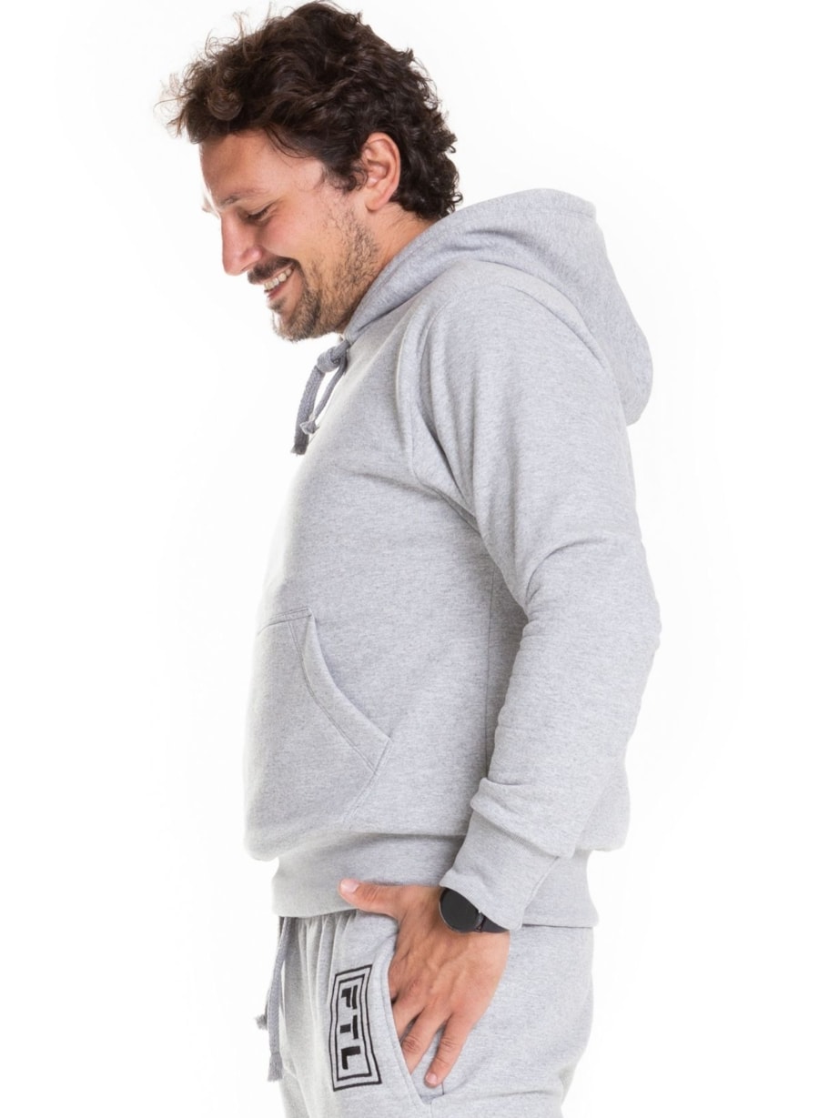 Blusa de Moletom Masculina - Mescla