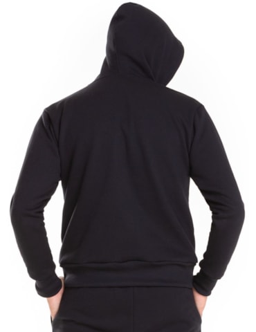 Blusa de Moletom Masculina - Preta Blusa de Moletom Masculina - Preta