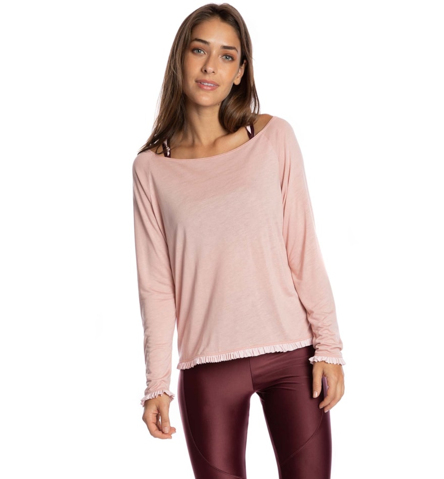 BLUSA FLÚ ROSA BEBE BLUSA FLÚ ROSA BEBE