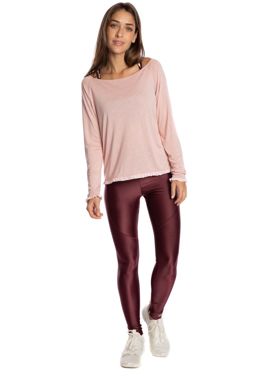 BLUSA FLÚ ROSA BEBE