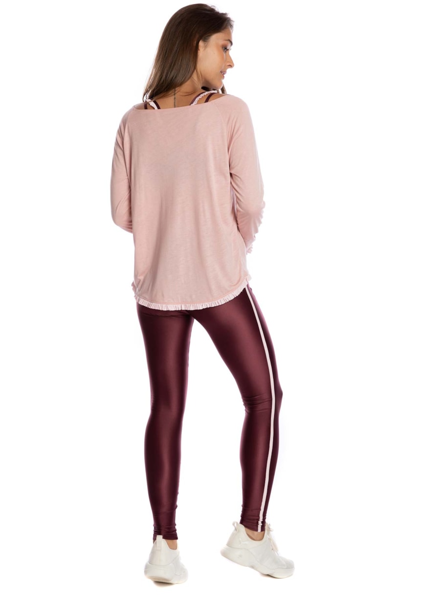 BLUSA FLÚ ROSA BEBE