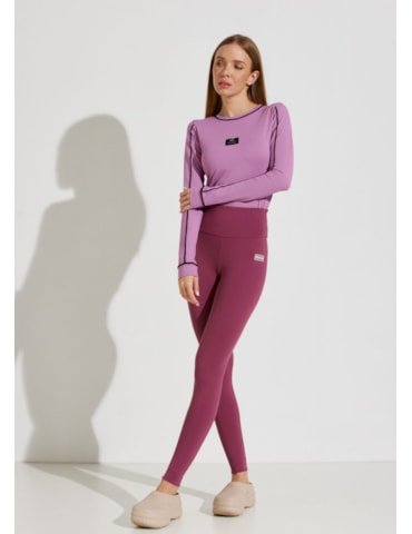 BLUSA MANGA LONGA DE POLIAMIDA PARIS LILAS