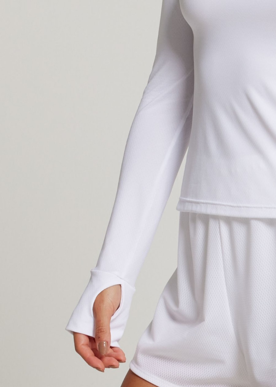 BLUSA MANGA LONGA SUNNY BRANCO