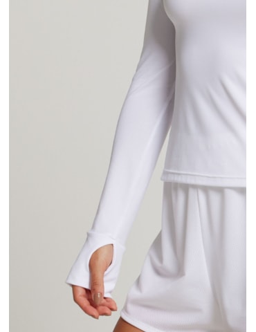 BLUSA MANGA LONGA SUNNY BRANCO BLUSA MANGA LONGA SUNNY BRANCO