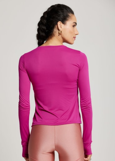 BLUSA MANGA LONGA SUNNY CEREJA