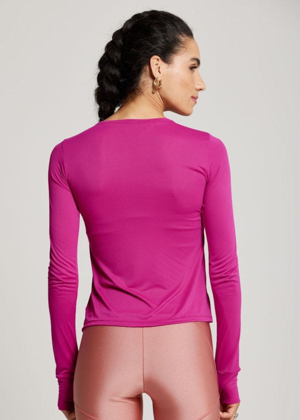 BLUSA MANGA LONGA SUNNY CEREJA