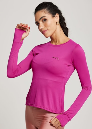 BLUSA MANGA LONGA SUNNY CEREJA