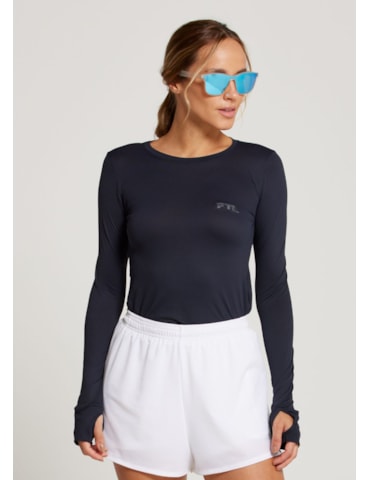 BLUSA MANGA LONGA SUNNY PRETO BLUSA MANGA LONGA SUNNY PRETO