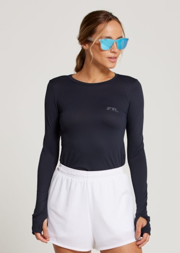 BLUSA MANGA LONGA SUNNY PRETO