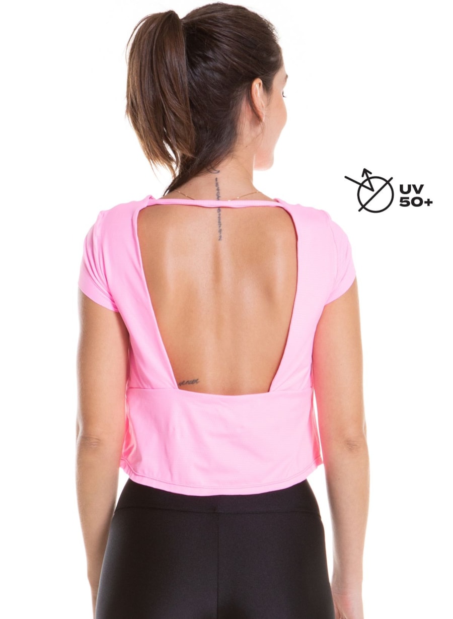 BLUSA PEPPER ROSA CHICLETE