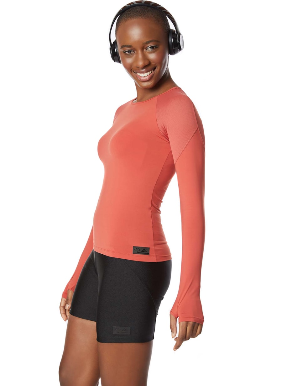 BLUSA SKAIKRU LARANJA TELHA