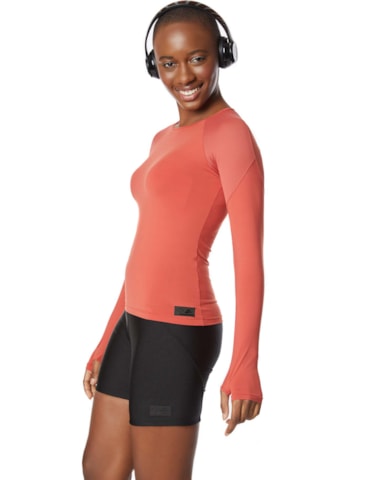 BLUSA SKAIKRU LARANJA TELHA BLUSA SKAIKRU LARANJA TELHA