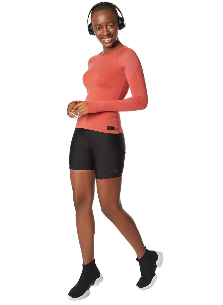 BLUSA SKAIKRU LARANJA TELHA